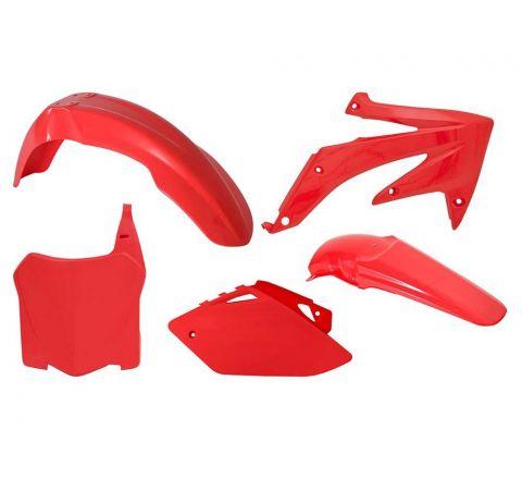 PLASTIC KIT/5 CRF450 2008, RTECH R-KITCRF-RS0-589 image 1