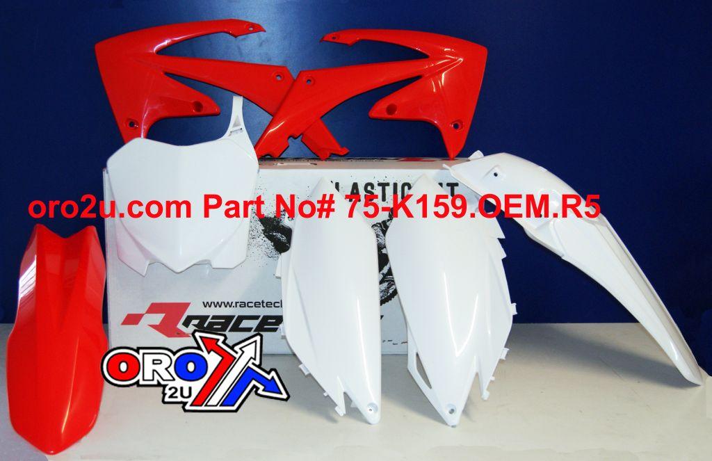 PLASTIC KIT/5 CRF250/450 11-12, RTECH R-KITCRF-OEM-516 thumbnail 2