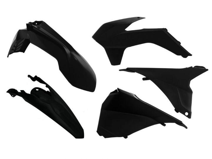 PLASTIC Kit/5 KTM EXC 2012-13, RTECH R-KITKTM-NR0-412 image 1