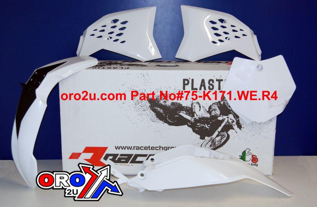 PLASTIC KIT/4 12-15 KTM SX65, RTECH R-KITKTM-BN0-511 thumbnail 2