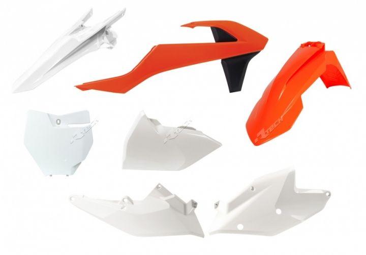 PLASTIC KIT/6 16-18 KTM SX/SXF, OEM RTECH R-KITKTM-OEM-516 image 1