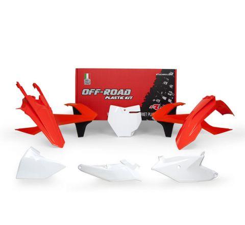 PLASTIC KIT/6 18-24 KTM SX85, OEM 2018, RTECH R-KITKTM-OEM-185, GASGAS MC 85 2021-2023 image 1
