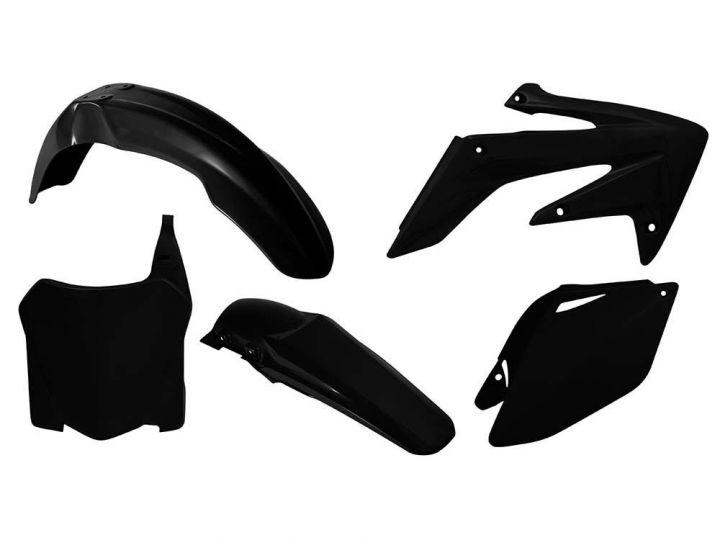 PLASTIC KIT 08-09 CRF250 BLACK, RTECH R-KITCRF-NR0-588 image 1