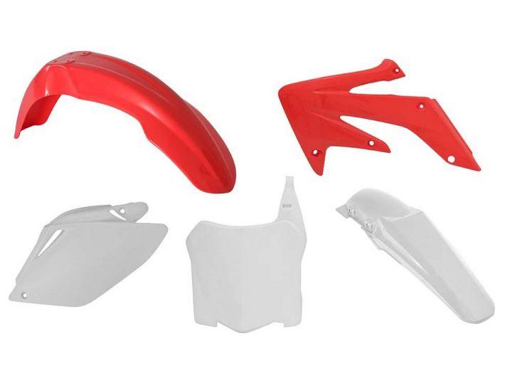 PLASTIC KIT 08-09 CRF250 OEM09, RTECH R-KITCRF-OEM-588 image 1