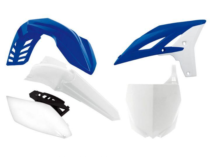 PLASTIC KIT/5 10-13 YZF250, RTECH R-KITYZF-BL0-510, 2013 BLUE/WHITE image 1