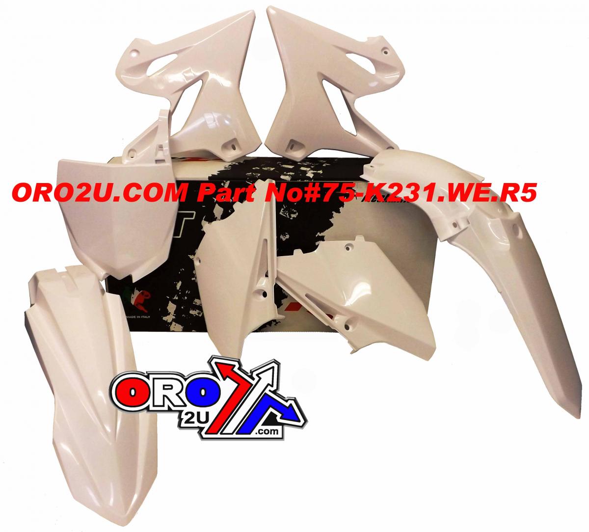 PLASTIC KIT/5 15-21 YZ125/250, WR-YZX 250 2016-2021, RTECH R-KITYZ0-BN0-515 thumbnail 2