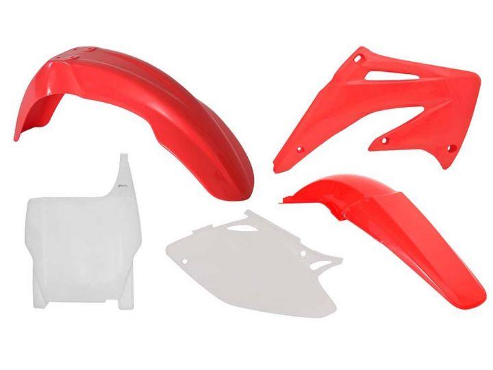 PLASTIC KIT/5 CRF450R 2004 OEM, RTECH R-KITCRF-OEM-505 image 1