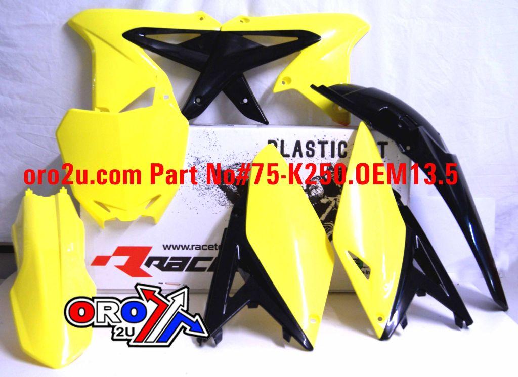 PLASTIC KIT/5 10-18 RMZ250 OEM 14-16, RTECH R-KITRMZ-OEM-511 thumbnail 3