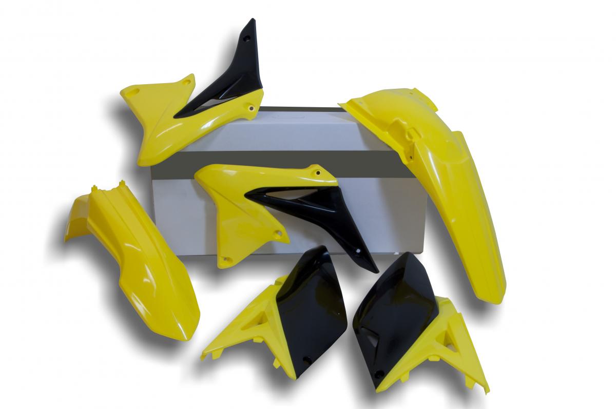 PLASTIC KIT 10-19 RMX450Z OEM 10-12, RTECH R-KITRMX-OEM-411 image 1