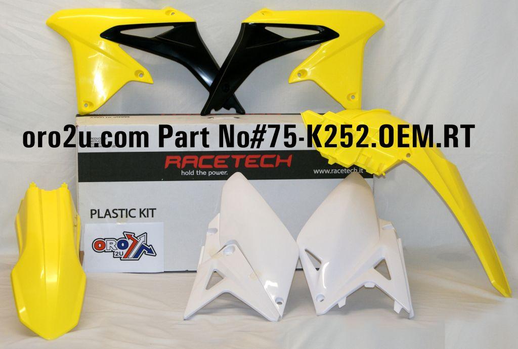 PLASTIC KIT 10-19 RMX450Z OEM 10-12, RTECH R-KITRMX-OEM-411 thumbnail 2