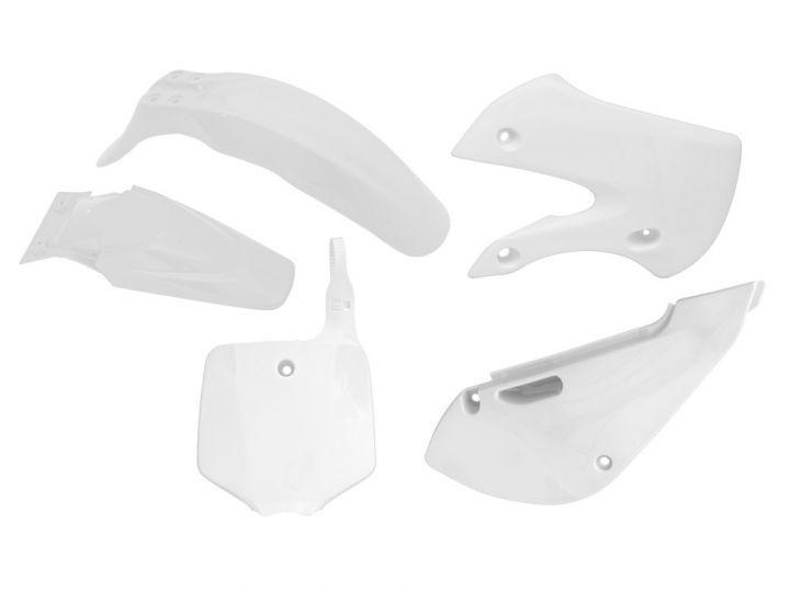 PLASTIC KIT/5 02-10 KLX110, WHITE RTECH R-KITKLX-BN0-511 image 1