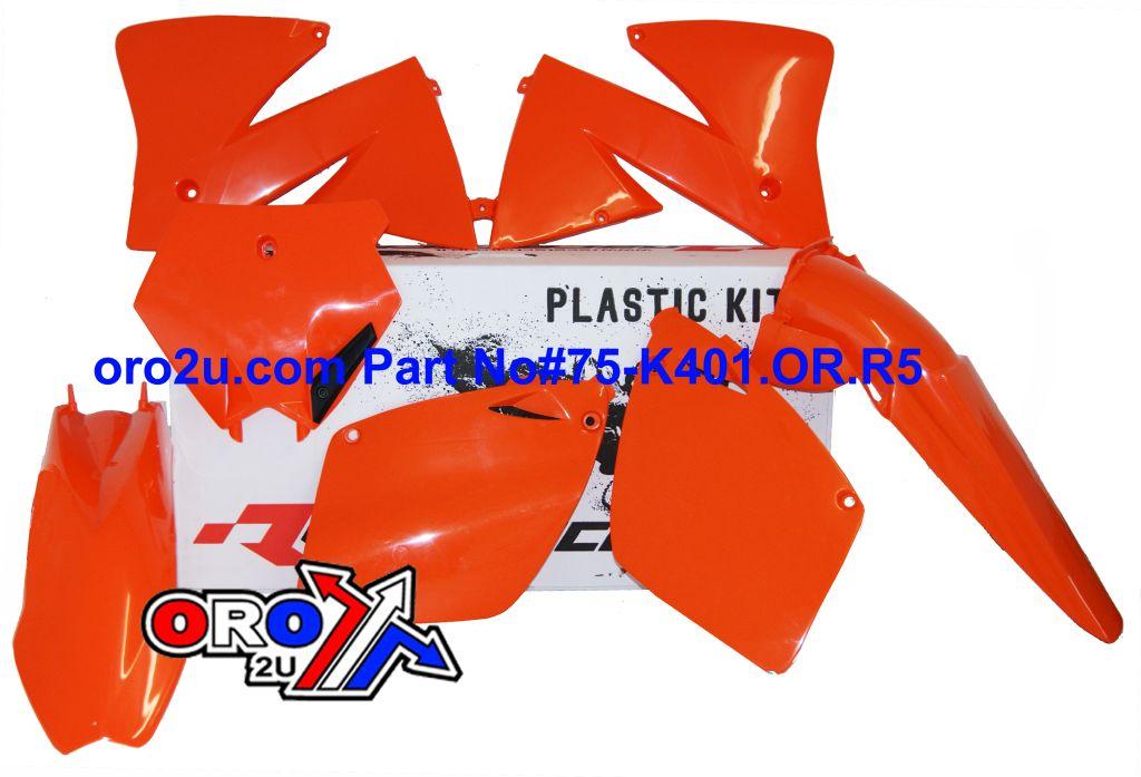 PLASTIC KIT/5 KTM400-520 2000, RTECH R-KITKTM-AR0-501 thumbnail 2