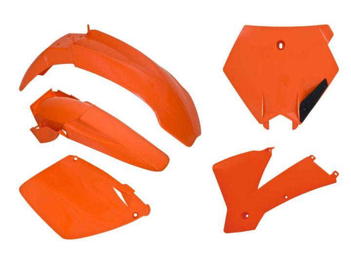 PLASTIC KIT/5 KTM 01-03, RTECH R-KITKTM-AR0-502 image 1
