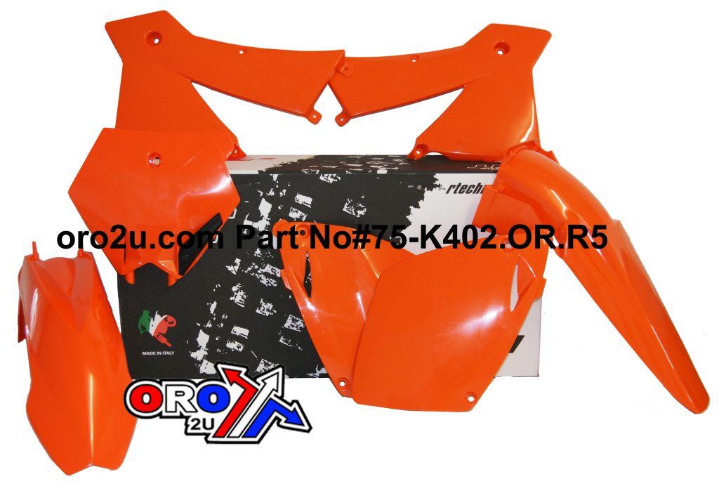 PLASTIC KIT/5 KTM 01-03, RTECH R-KITKTM-AR0-502 thumbnail 2