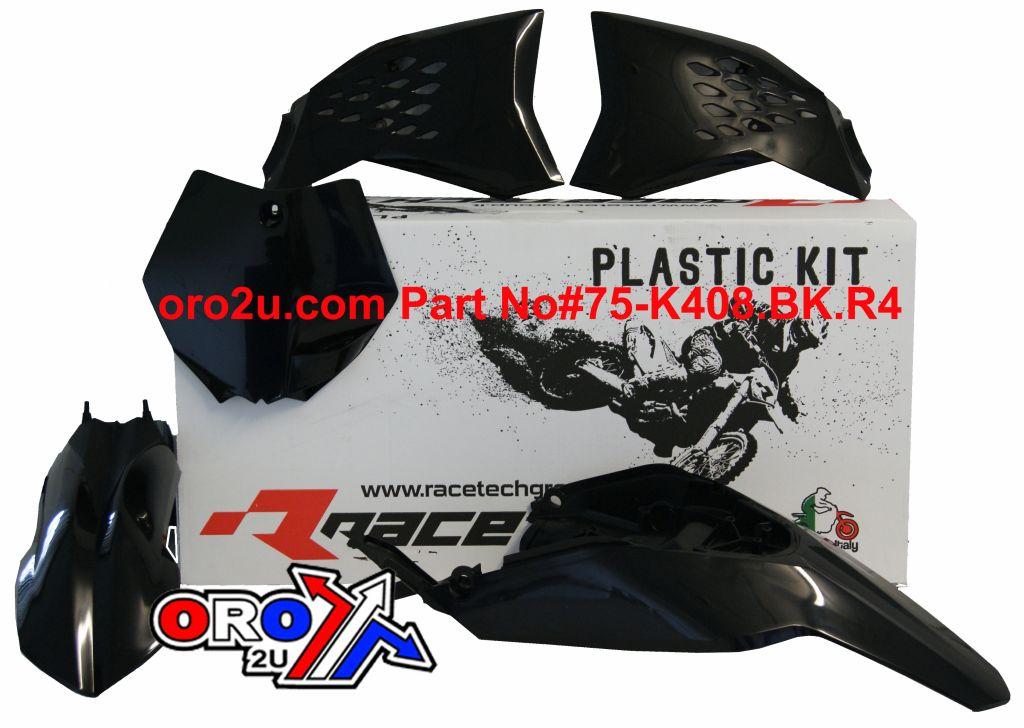PLASTIC KIT/4 KTM65 09-11, RTECH R-KITKTM-NR0-508, WILL NOT FIT 2012 thumbnail 2
