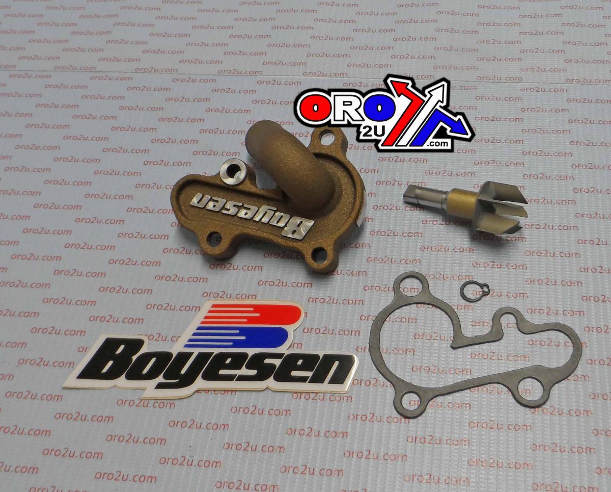 WATER PUMP COVER 89-20 RM80/85, SUPERCOOLER BOYESEN WPK-20M, MAGNESIUM thumbnail 2