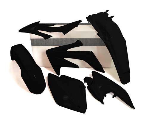 PLASTIC KIT CRF250X 04-19, RTECH R-KITCRX-NR0-412 image 1