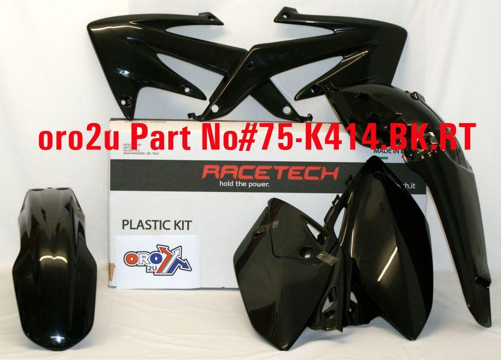 PLASTIC KIT CRF450X 05-07, RTECH R-KITCRX-NR0-414 thumbnail 2