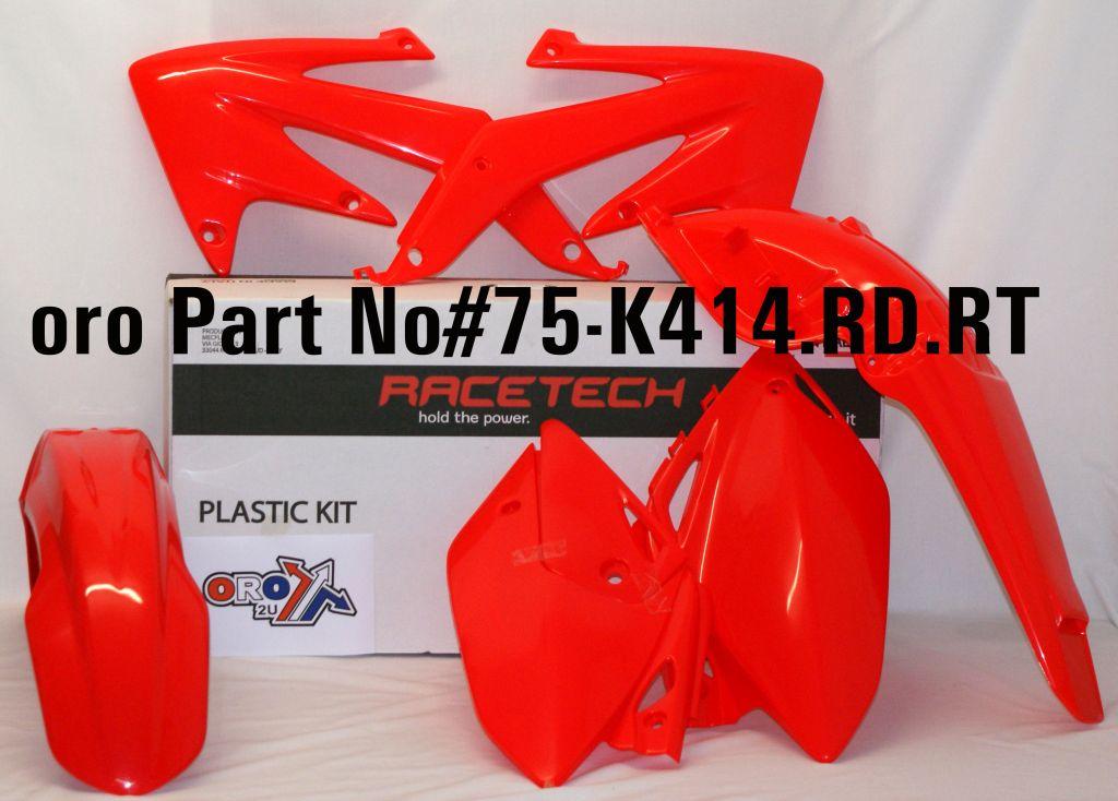 PLASTIC KIT CRF450X 05-07, RTECH R-KITCRX-RS0-414 thumbnail 2