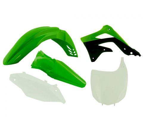PLASTIC KIT/5 2012 KX450F, RTECH R-KITKXF-OEM-514 image 1