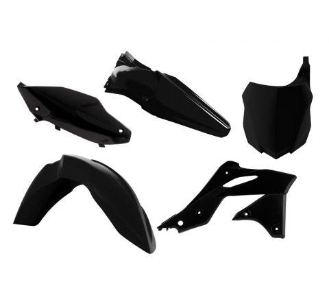 PLASTIC KIT 13-16 KX250F BLACK, RTECH R-KITKXF-NR0-516 image 1