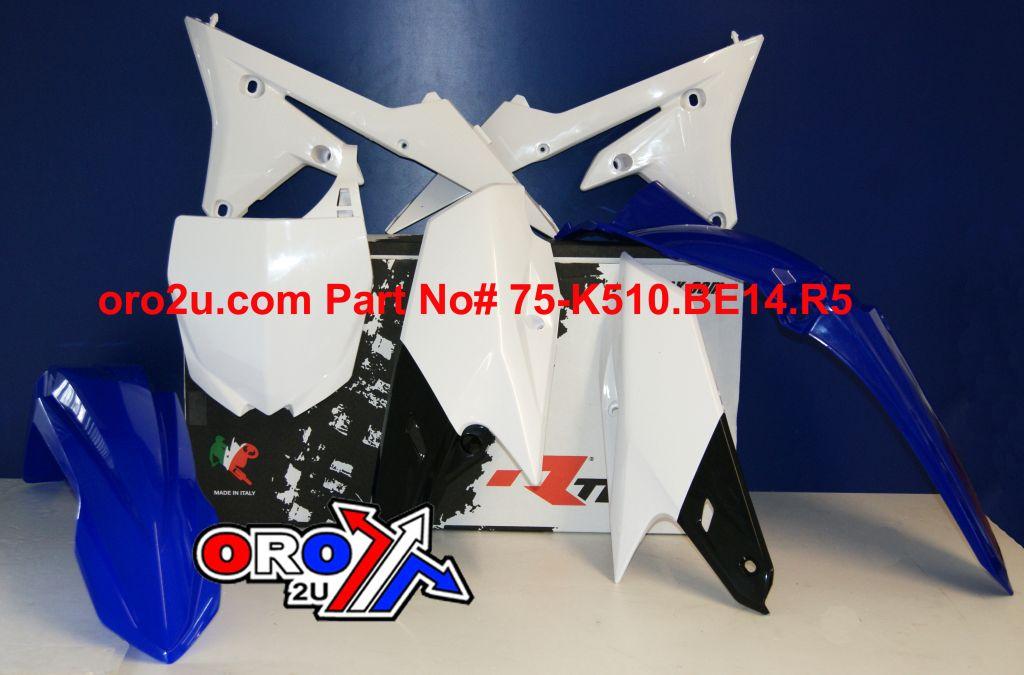 PLASTIC KIT/5 14-18 YZF, YZ-FX 250 15-18 YZ-FX450 16-18, RTECH R-KITYZF-BL0-514 thumbnail 2