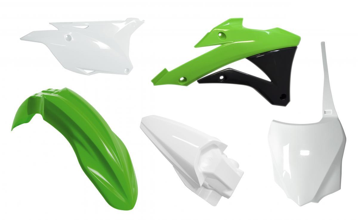 PLASTIC KIT/5 14-21 KX85 OEM 14-15, RTECH OEM R-KITKX0-OEM-518 image 1
