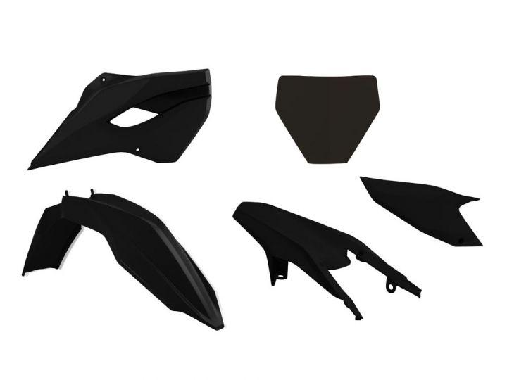 PLASTIC KIT5 14-15 HUSKY TC/FC, BLACK RTECH R-KITHSQ-NR0-508 image 1