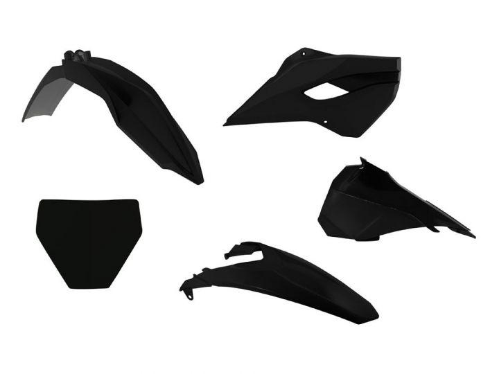 PLASTIC KIT/5 14-17 HUSKY TC85, BLACK RTECH R-KITHSQ-NR0-509 image 1