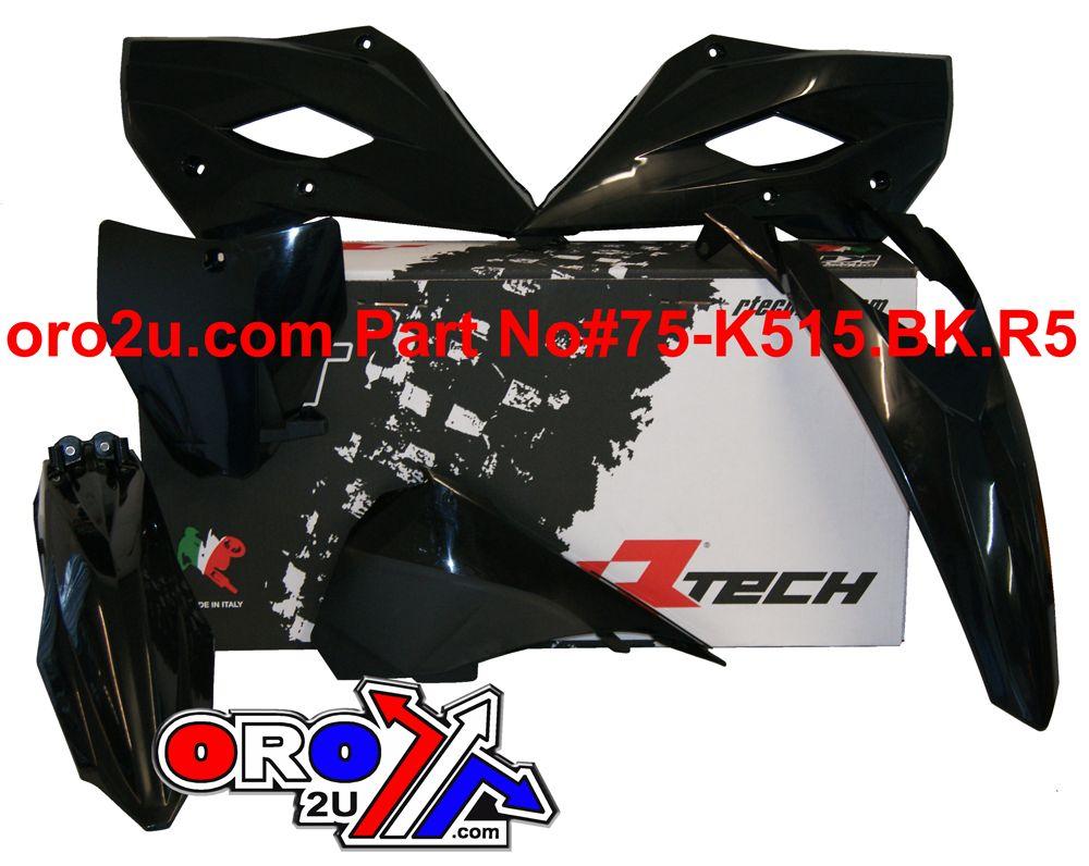 PLASTIC KIT/5 14-17 HUSKY TC85, BLACK RTECH R-KITHSQ-NR0-509 thumbnail 2