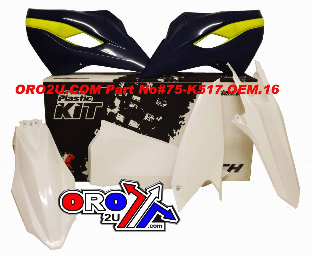 PLASTIC KIT4 15-16 HUSKY TE/FE, OEM 16 RTECH R-KITHSQ-OEM-416 thumbnail 2