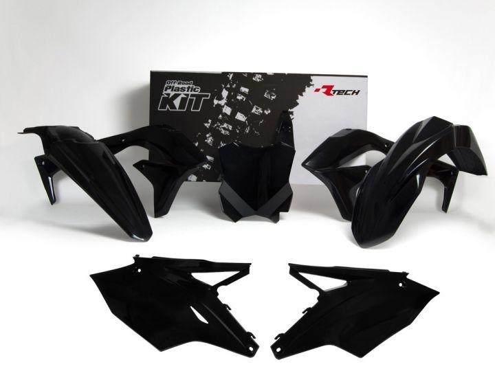 PLASTIC KIT/5 16-18 KX450F, BLACK RTECH R-KITKXF-NR0-517 image 1