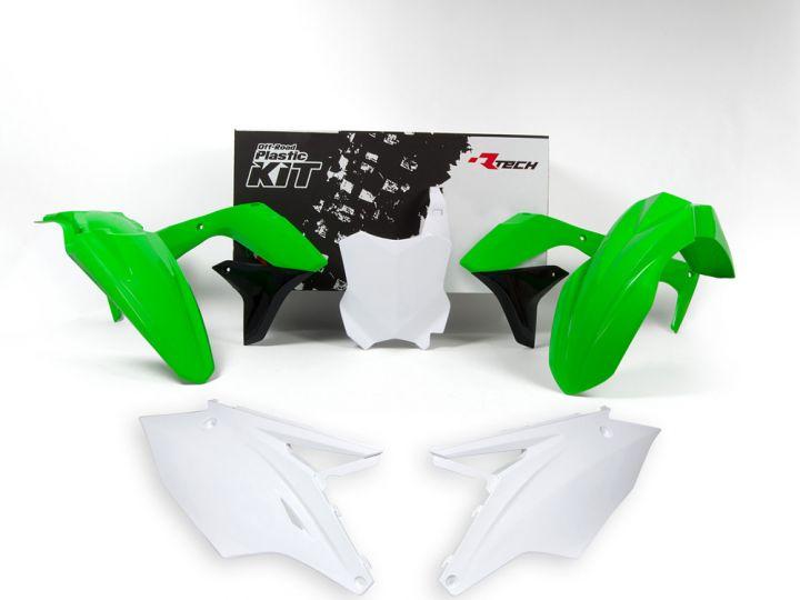 PLASTIC KIT/5 16-18 KX450F, OEM14 RTECH R-KITKXF-OEM-517 thumbnail 2