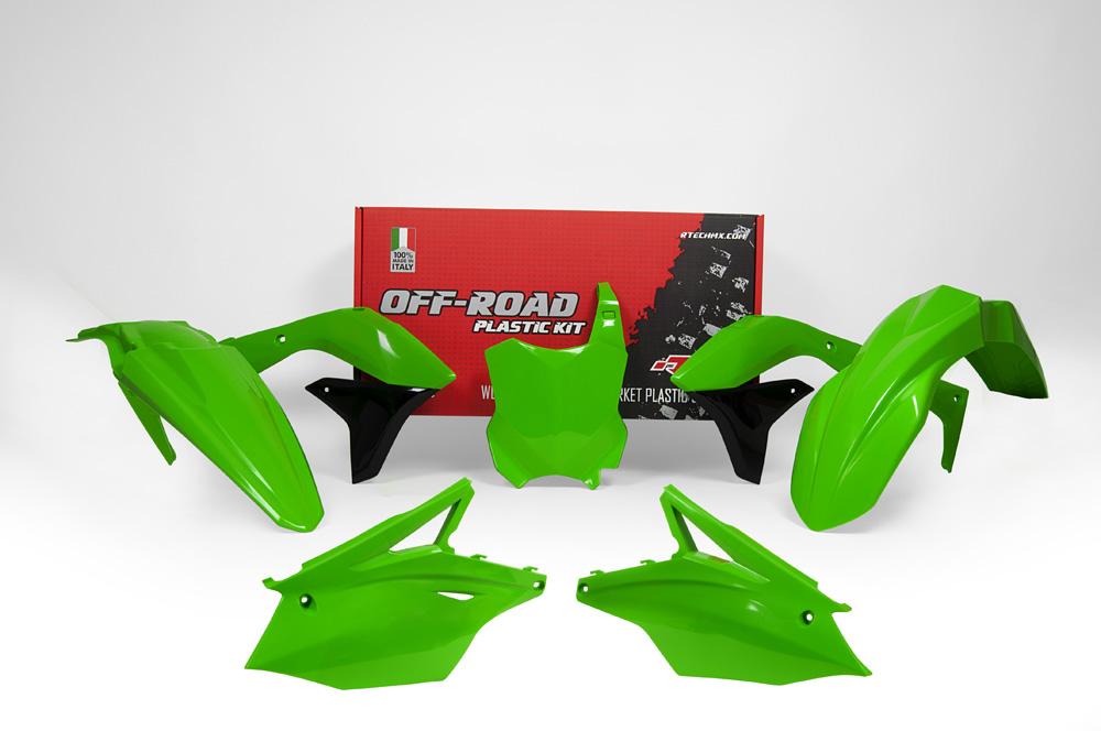 PLASTIC KIT/5 17-19 KX250F, GREEN RTECH R-KITKXF-VE0-519 thumbnail 2