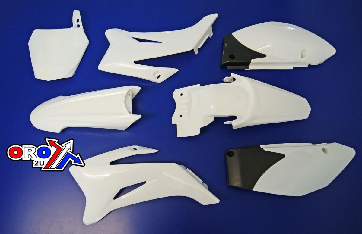 PLASTIC KIT YAMAHA TTR110E, WHITE, HX SJ004WHITE thumbnail 2