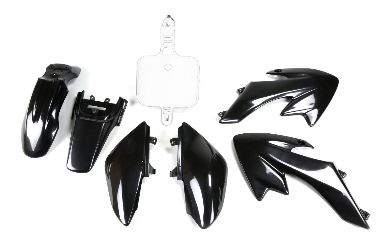 PLASTIC KIT CRF50 BLACK HX SJ001 image 1