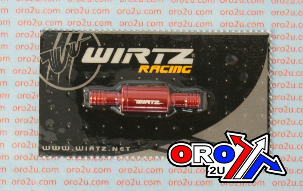 WIRTZ GAS STOP RED ALUMINIUM thumbnail 2
