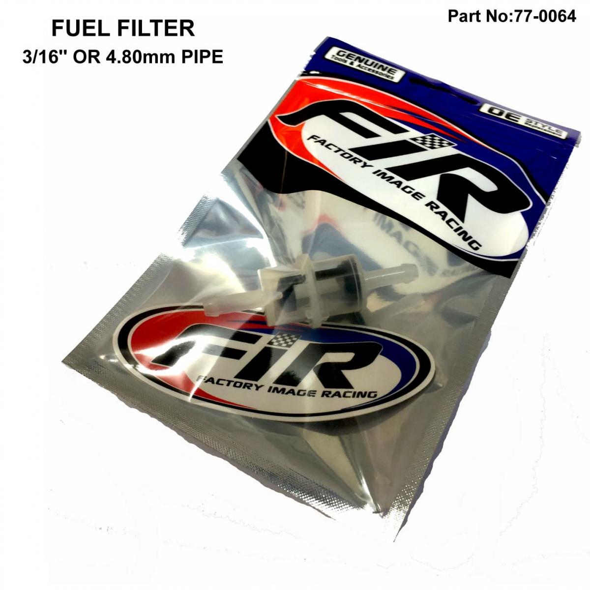FUEL FILTER INLINE 3/16 LINES EACH thumbnail 2