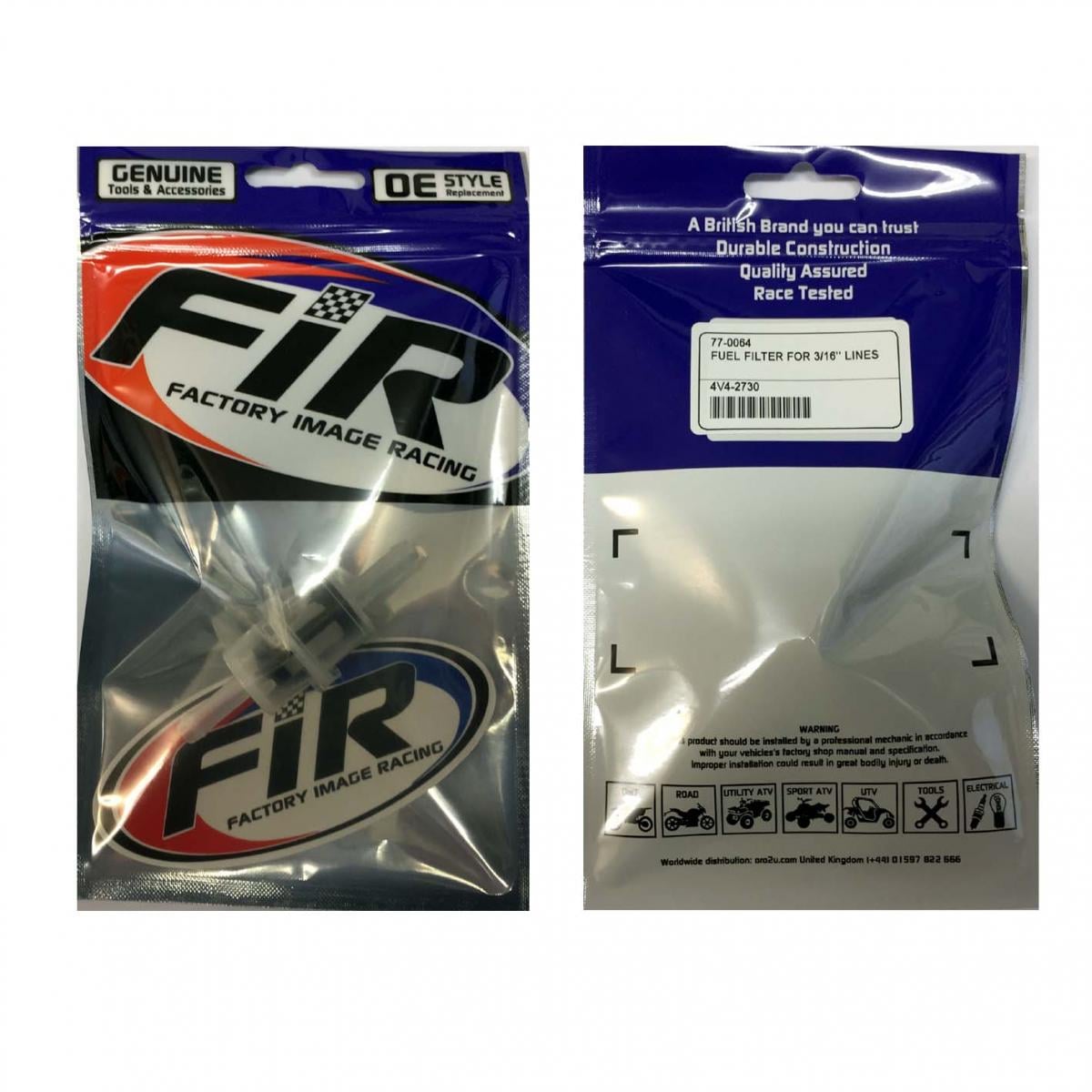 FUEL FILTER INLINE 3/16 LINES EACH thumbnail 3