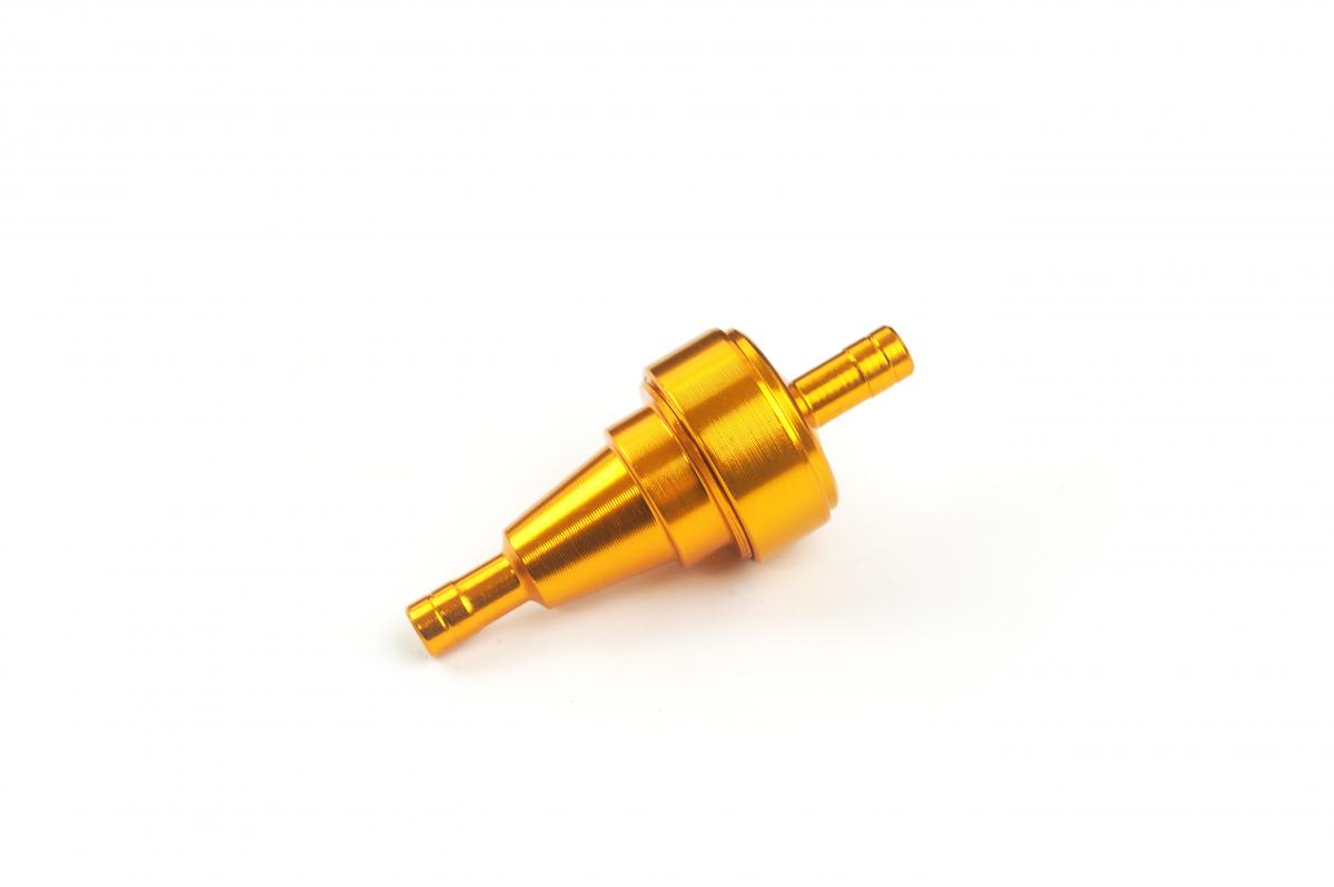 FUEL FILTER ALUM SMALL GOLD FL002-GOLD thumbnail 2