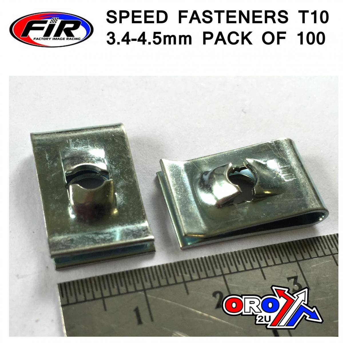 SPEED FASTENERS T10 3.4-4.5mm, PACK OF 100, SF7 thumbnail 3