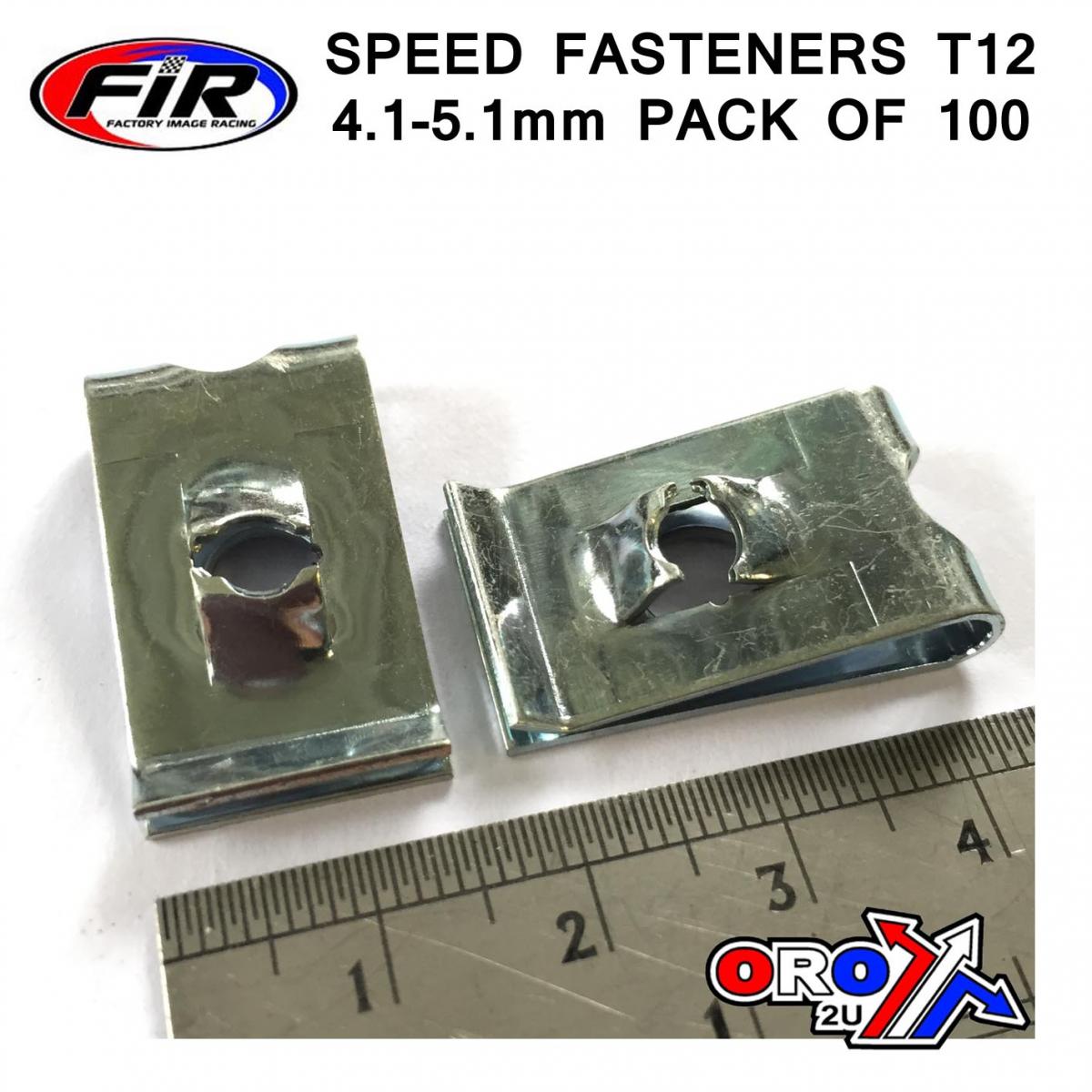 SPEED FASTENERS T12 4.1-5.1mm, PACK OF 100, SF8 thumbnail 3