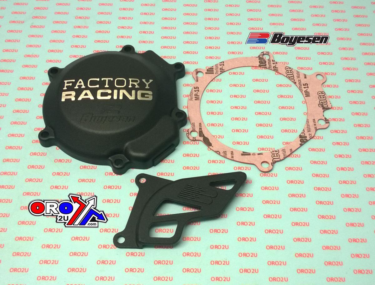 IGNITION COVER KAWASAKI 1990-25 KX80, KX85, KX100, KX112, BOYESEN SC-10AB thumbnail 2