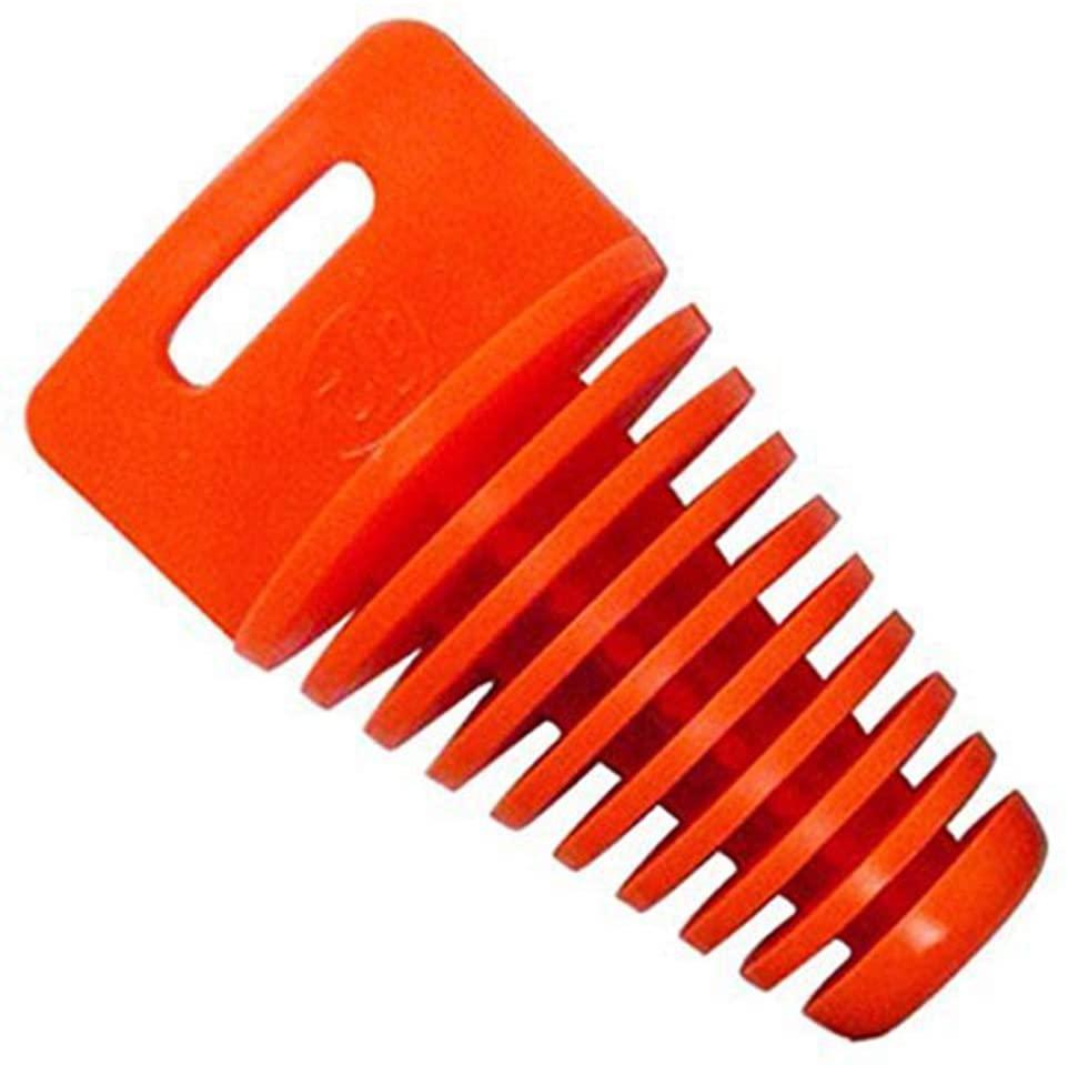 EXHAUST PLUG 34-62mm ORANGE EHB009L-ORANGE thumbnail 2