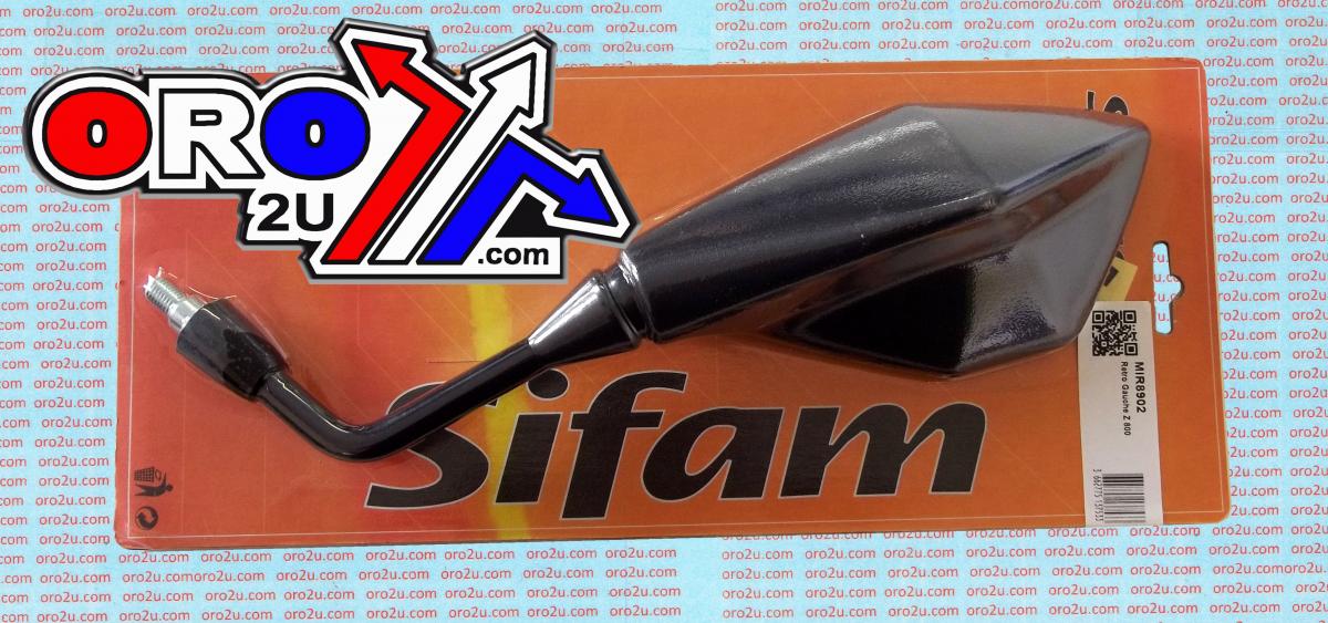 KAWASAKI LEFT REAR VIEW MIRROR, ROAD, SIFAM MIR8902 thumbnail 3