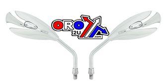 UNIVERSAL CHROME PAIR MIRROR, ROAD, SIFAM MIR9113 thumbnail 2