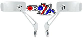 UNIVERSAL CHROME PAIR MIRROR, ROAD, SIFAM MIR9114 thumbnail 2