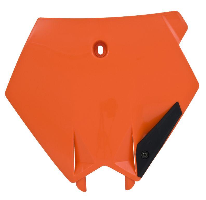 FRONT PLATE 03-06 KTM, RTECH R-TBKTMAR0300 image 1