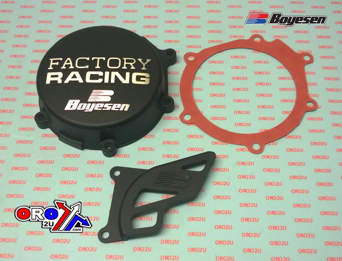 IGNITION COVER 00-05 KX65, 03-05 RM60/65 IGNITION COVER, BOYESEN SC-10CB BLACK thumbnail 2