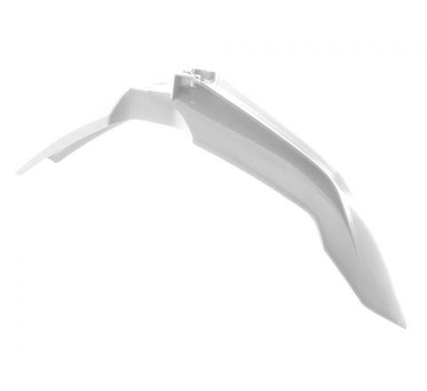 FRONT FENDER 13- SX/SXF WHITE, RTECH R-PAKTMBN0013